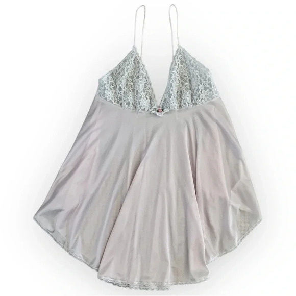 VINTAGE 80’s Babydoll Slip Tank Top - Picture 1 of 7